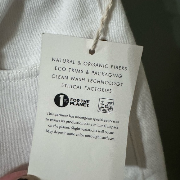 ETICA White Micki Crop Flare Jeans for Women NWT - Picture 4 of 8